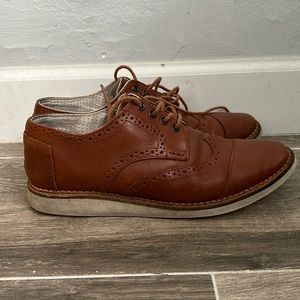 Mens Brown Tom Dress Shoes